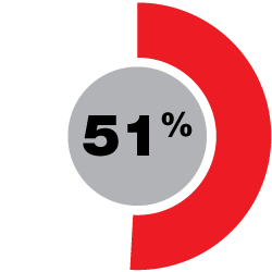 51%